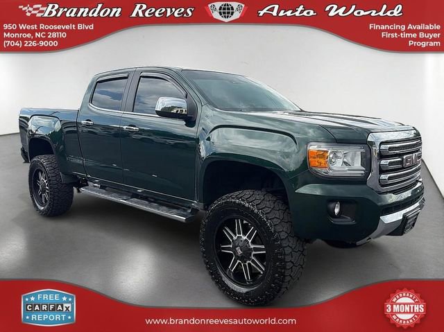 Used 2015 GMC Canyon SLT w/ Driver Alert Package AWD/4WD image 3