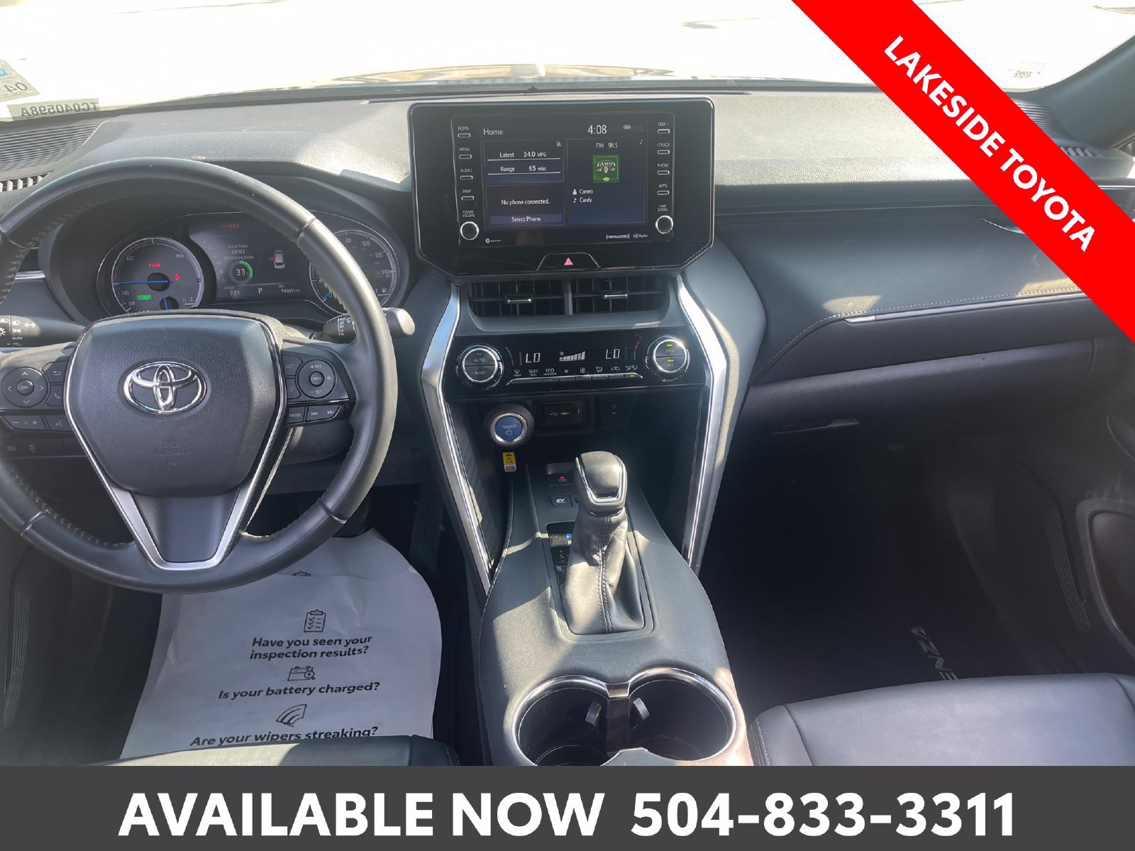 Used 2022 Toyota Venza XLE AWD/4WD image 21