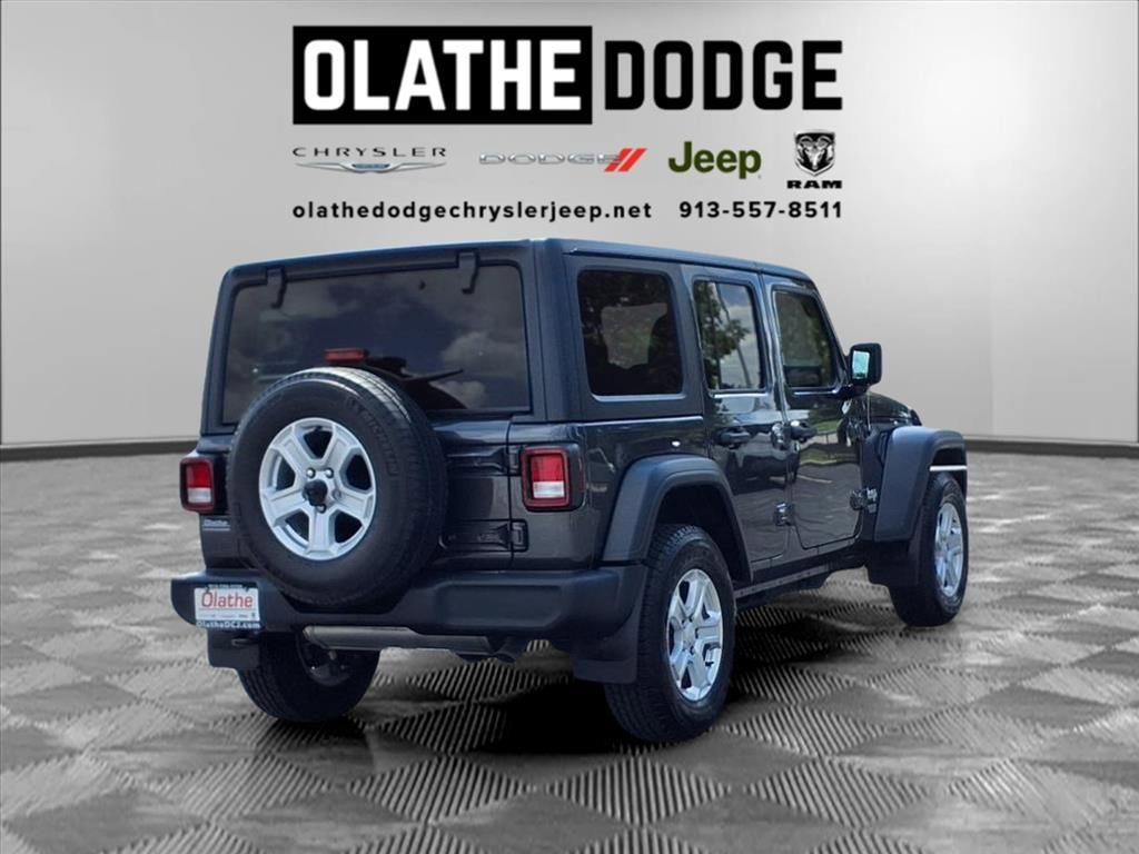 Used 2021 Jeep Wrangler Unlimited Sport image 27