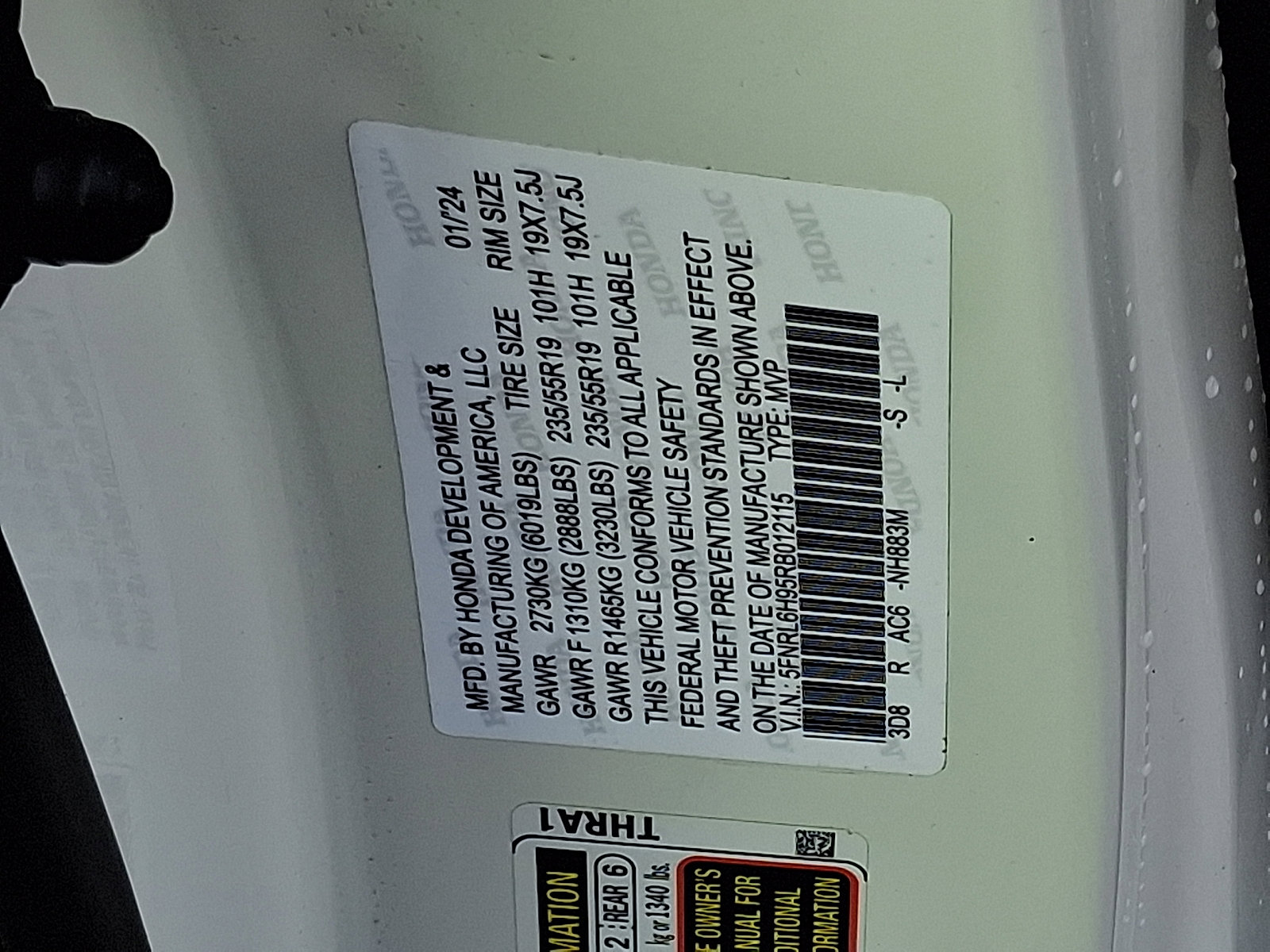 Used 2024 Honda Odyssey Elite image 26