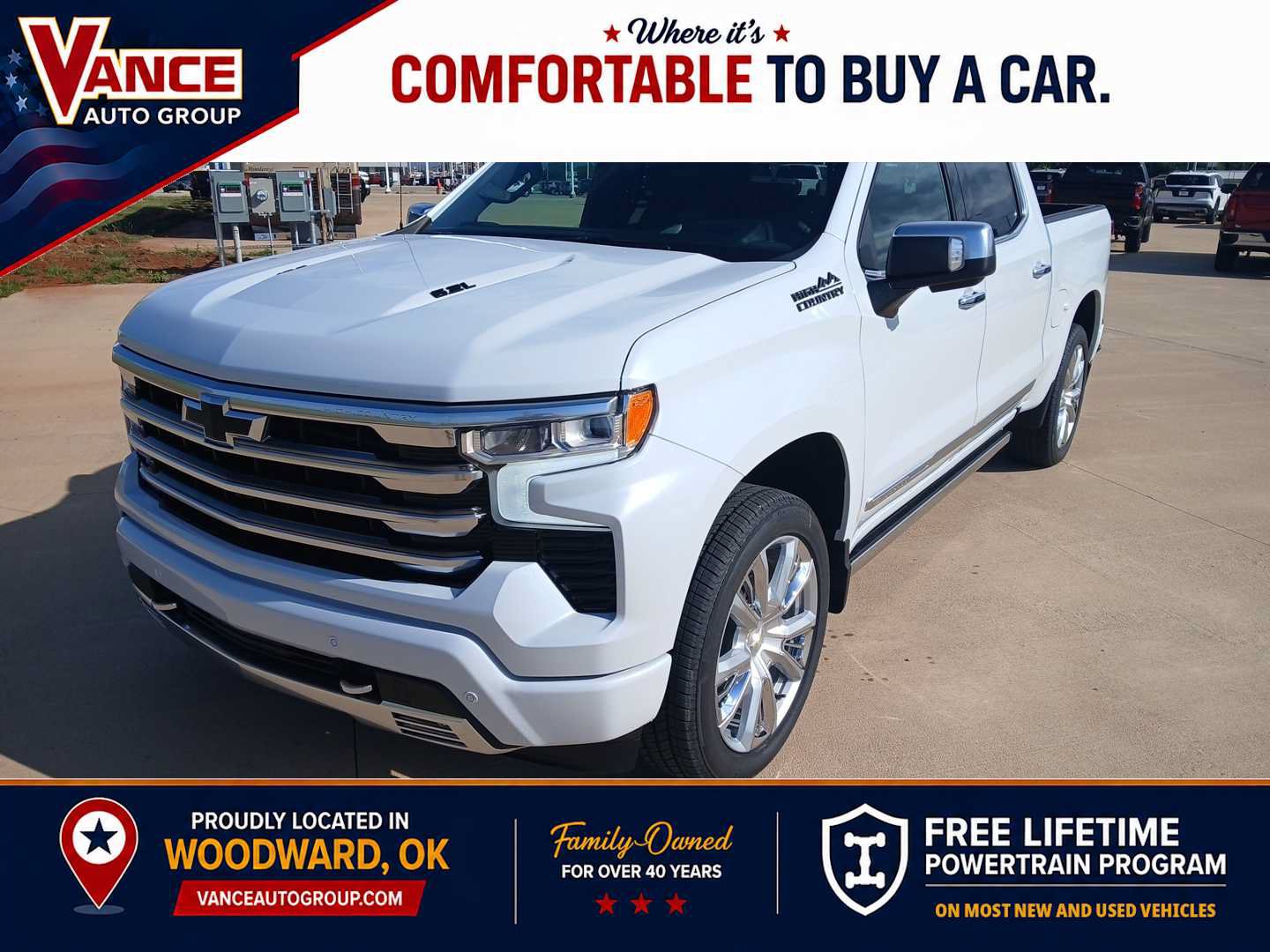 New 2026 Chevrolet Silverado 1500 High Country w/ High Country Premium Package AWD/4WD image 1