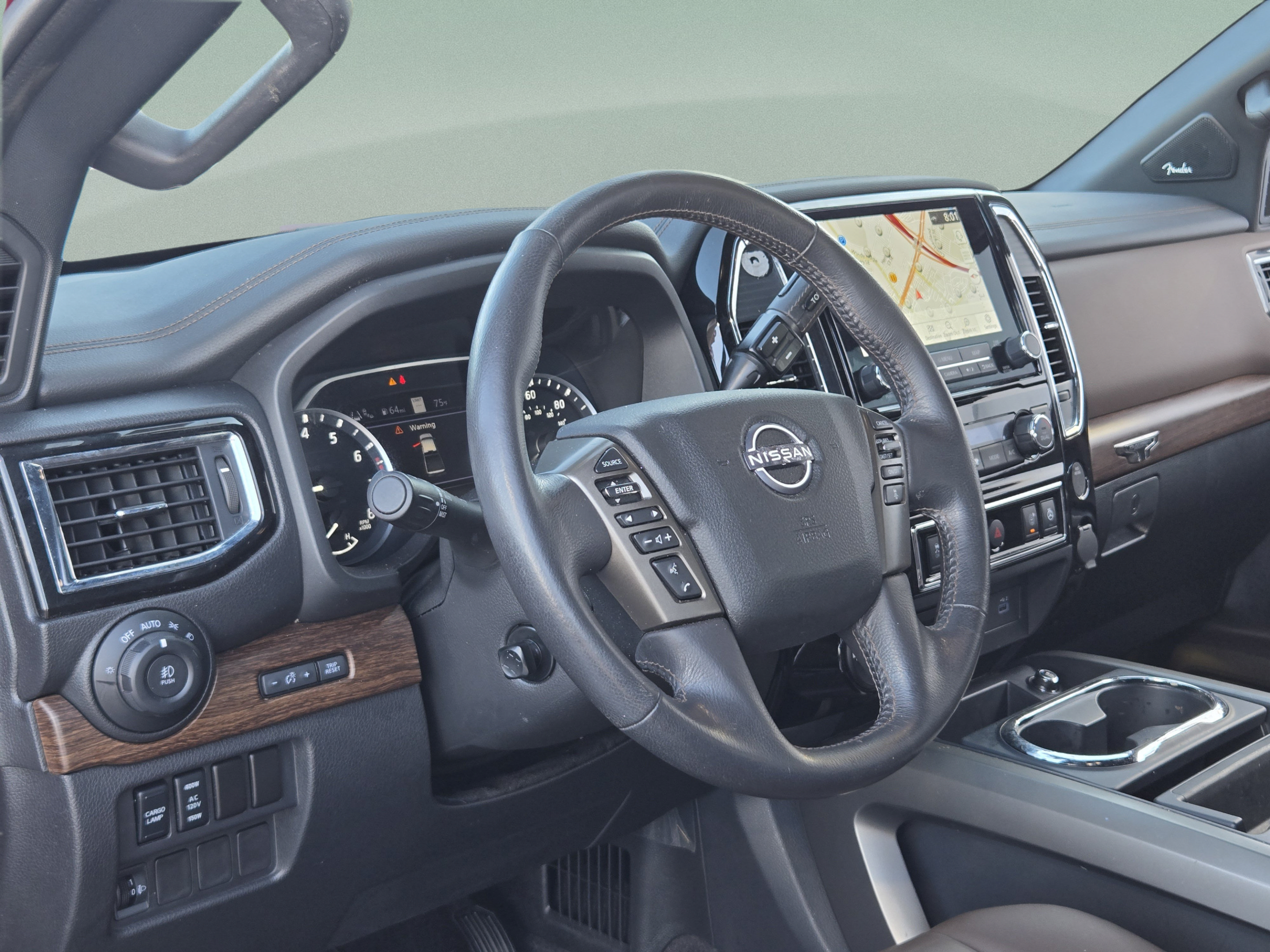 Used 2023 Nissan Titan Platinum Reserve w/ Off Road Protection Package AWD/4WD image 10