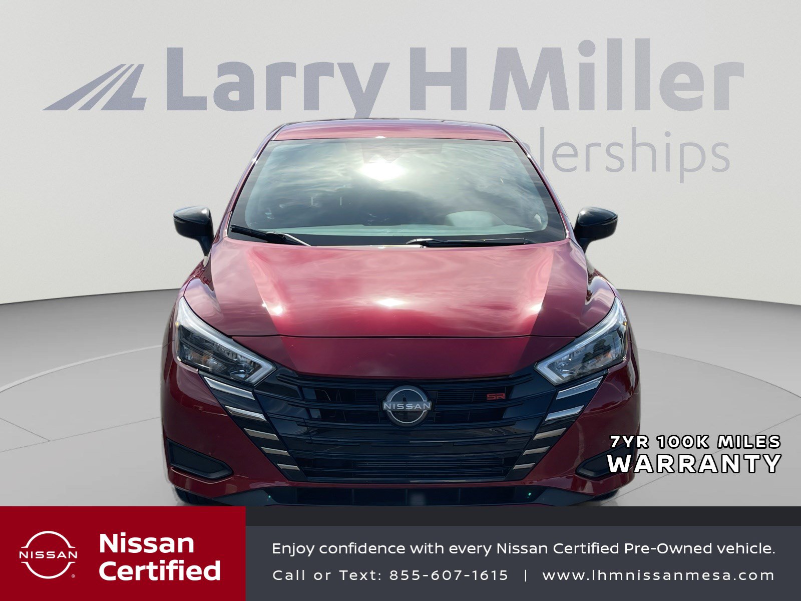 Certified 2025 Nissan Versa SR w/ Trunk Package FWD image 8