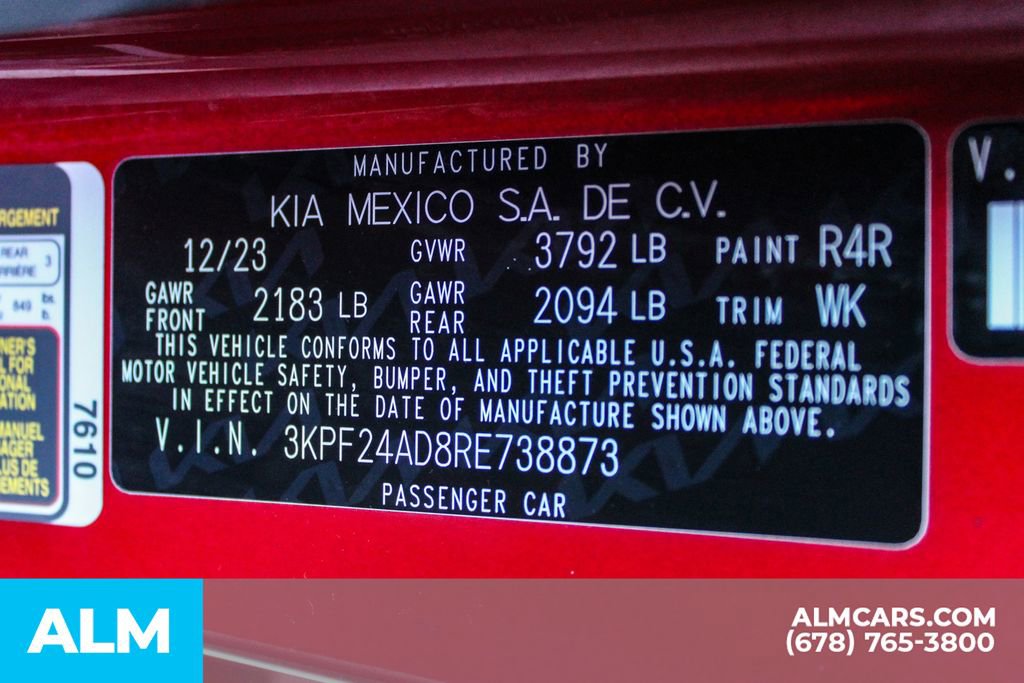 Used 2024 Kia Forte LXS image 38