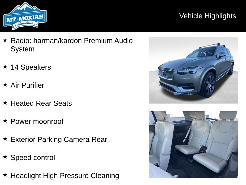 Used 2022 Volvo XC90 T6 Inscription w/ Advanced Package image 8