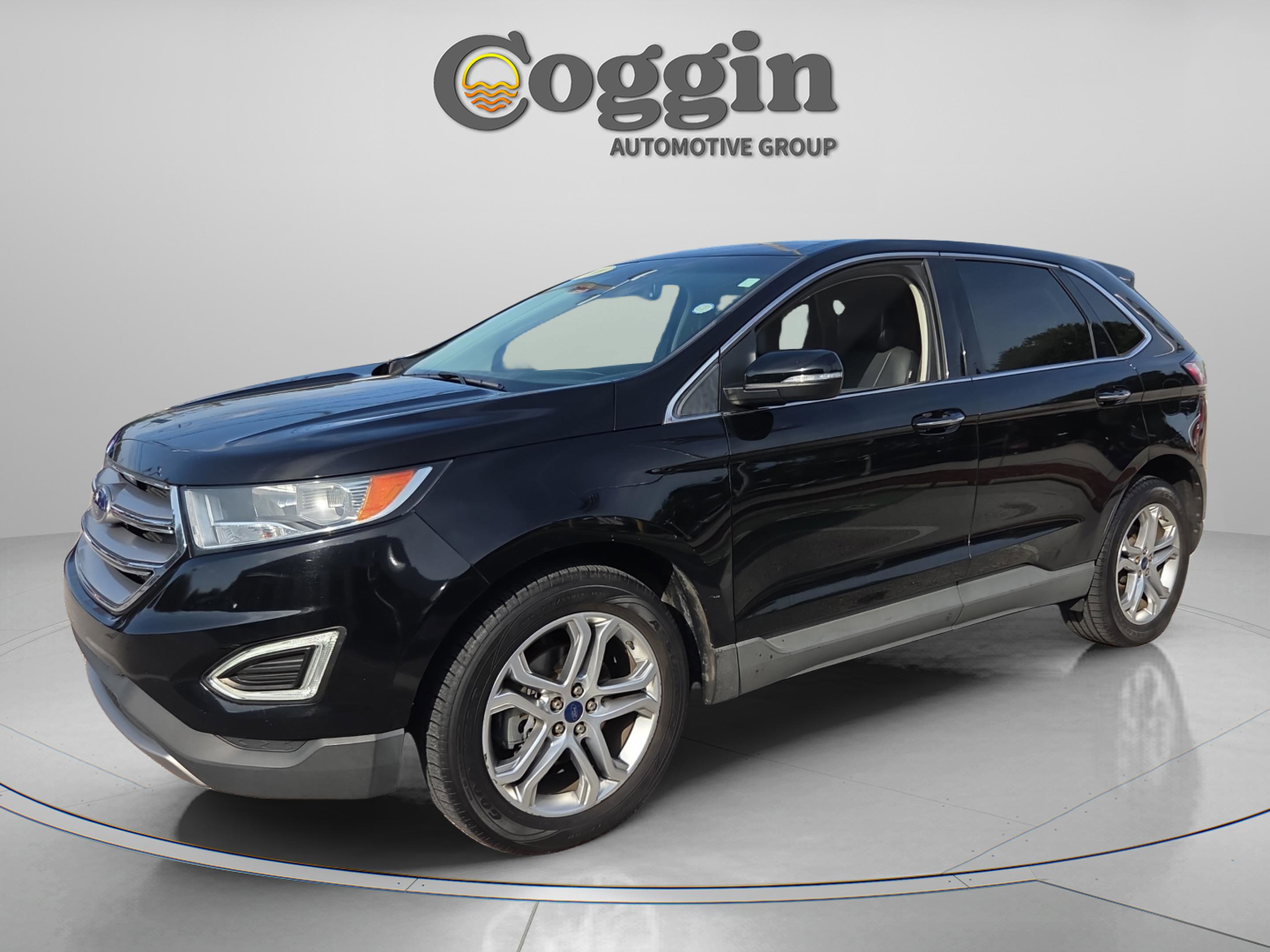 Used 2018 Ford Edge Titanium w/ Ford Safe & Smart Package FWD image 1