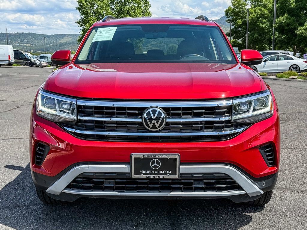 Used 2021 Volkswagen Atlas SE w/ Towing Package AWD/4WD image 4