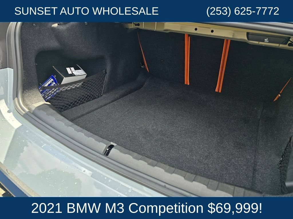Used 2021 BMW M3 Competition RWD image 30