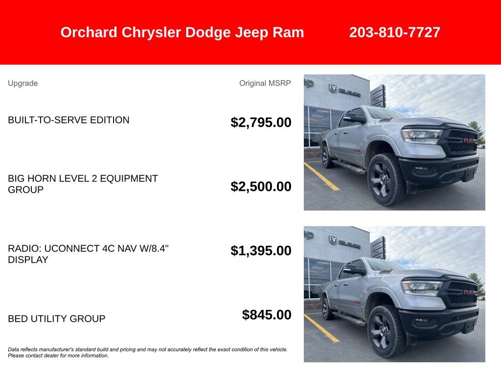 Used 2021 RAM 1500 Big Horn w/ Built-to-serve Edition image 5