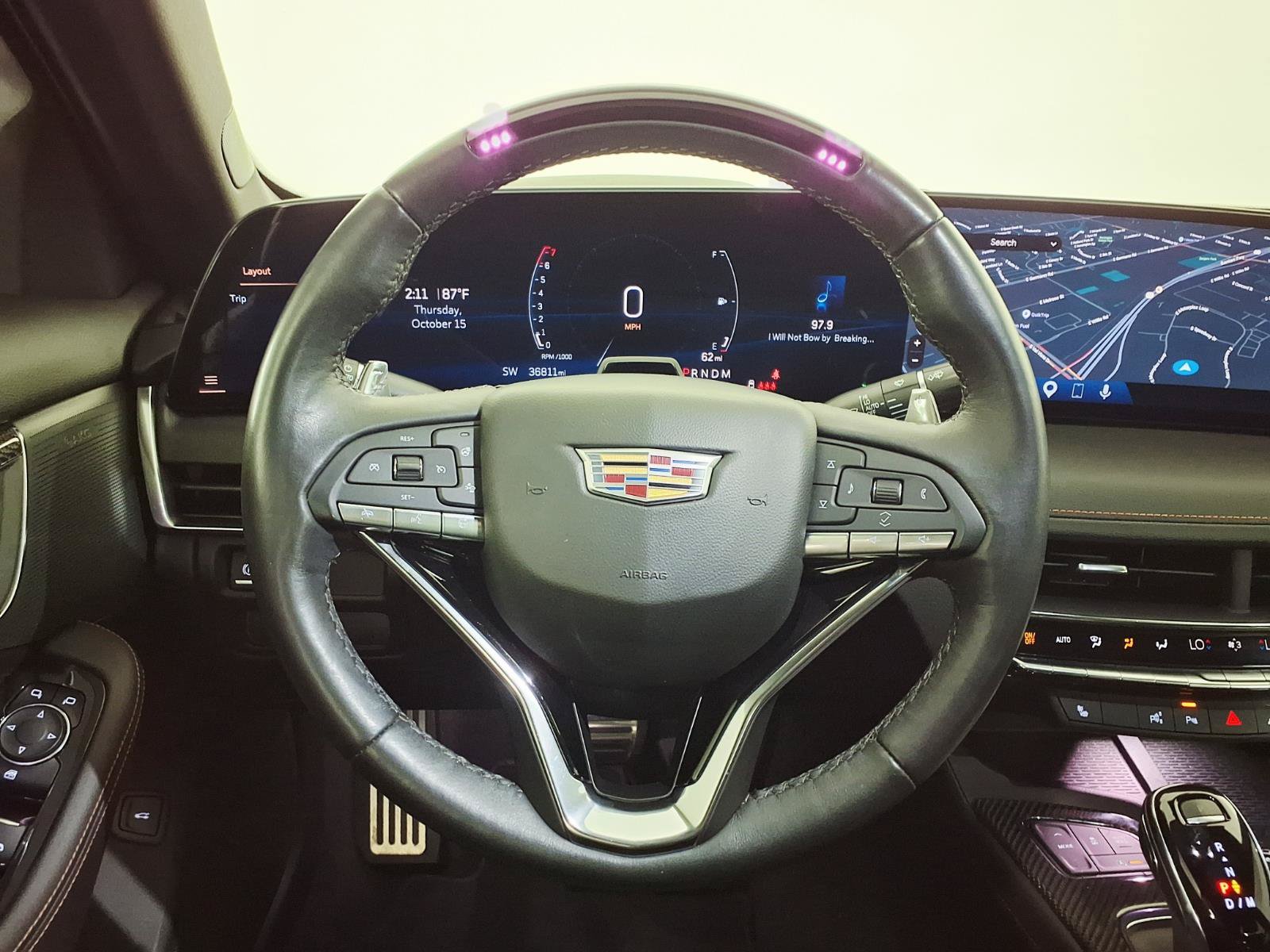 Certified 2025 Cadillac CT5 Sport w/ Sun And Sound Package RWD image 15