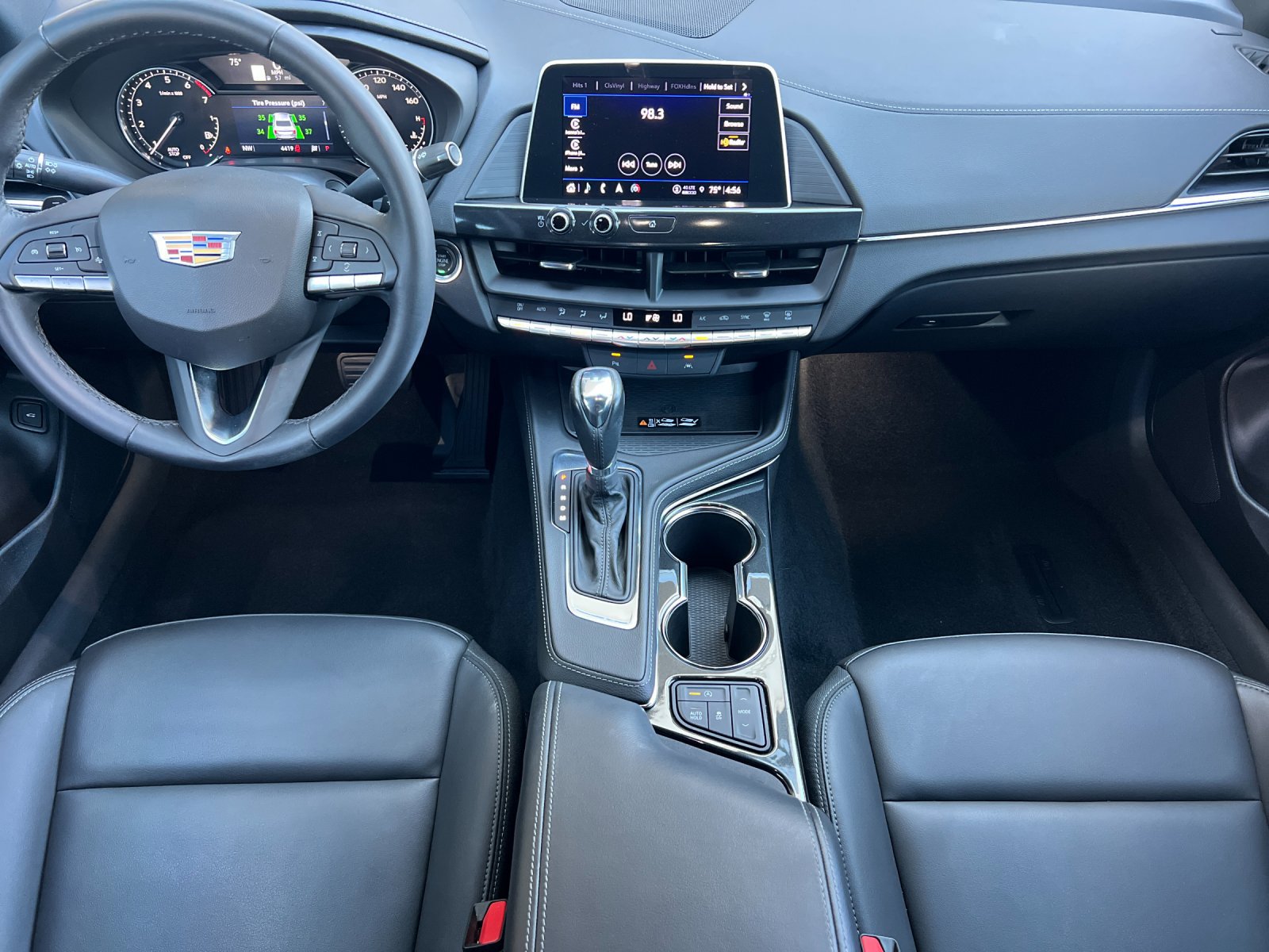 Certified 2025 Cadillac CT4 Luxury w/ Sun And Sound Package RWD image 13