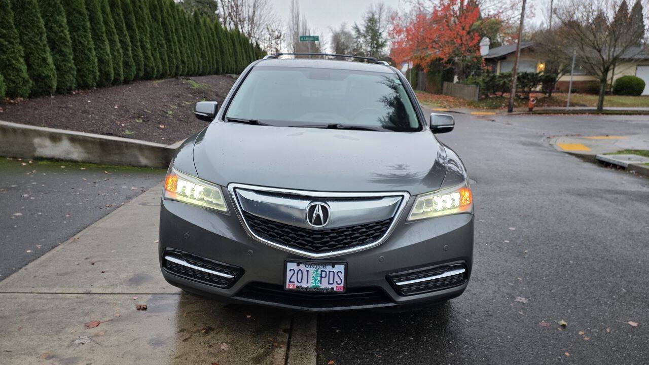 Used 2014 Acura MDX w/ Advance & Entertainment Pkg AWD/4WD image 2