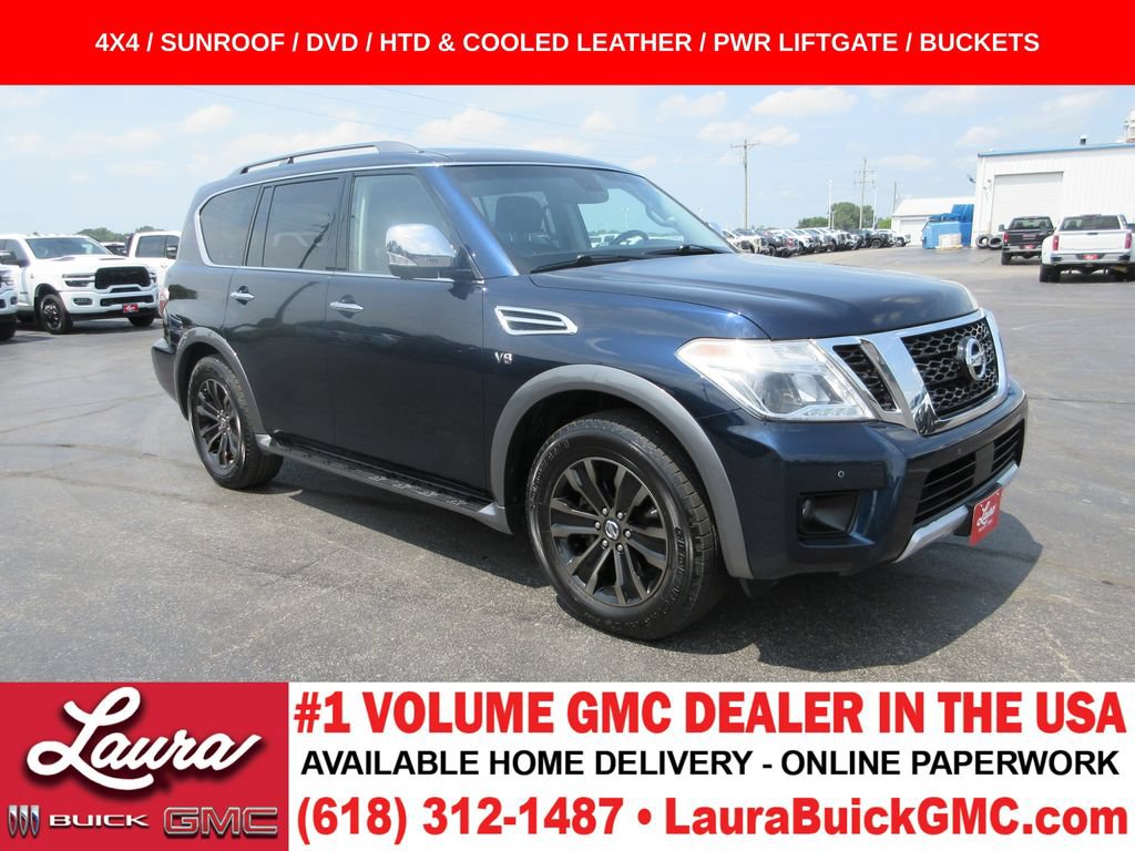 Used 2017 Nissan Armada Platinum w/ Captain Seat Package