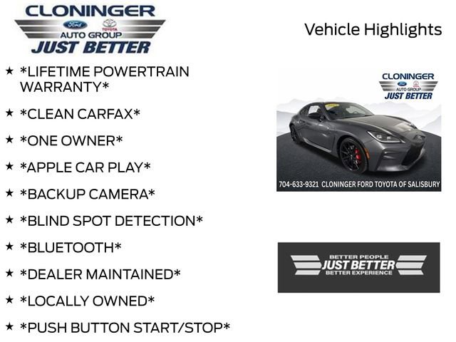 Used 2025 Toyota GR86 Premium w/ Performance Package RWD image 3