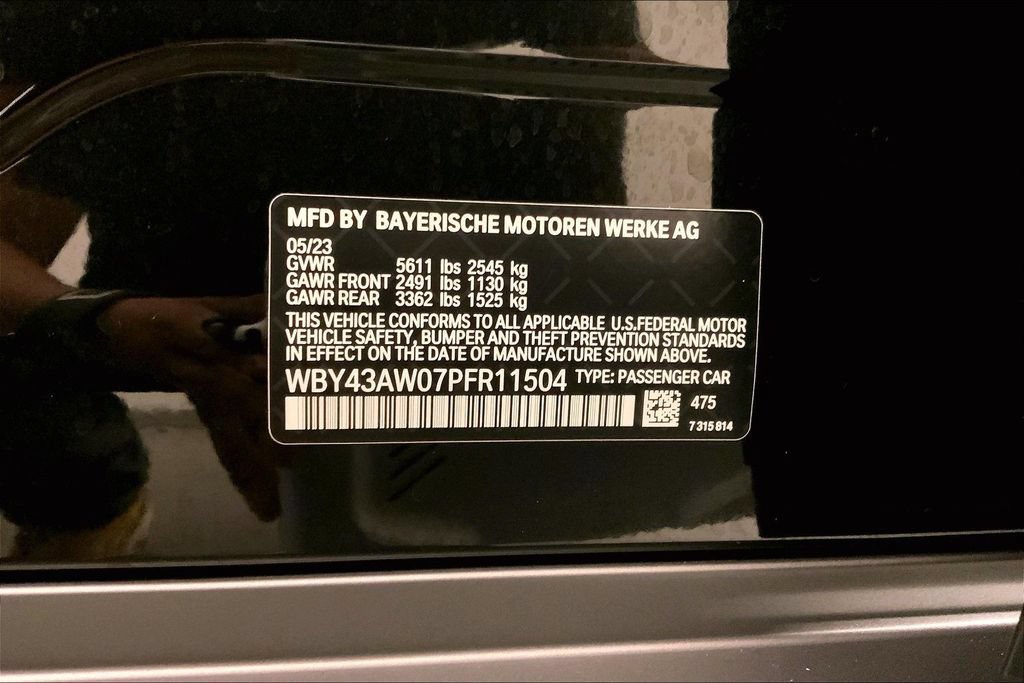 Certified 2023 BMW i4 eDrive35 w/ Premium Package RWD image 30