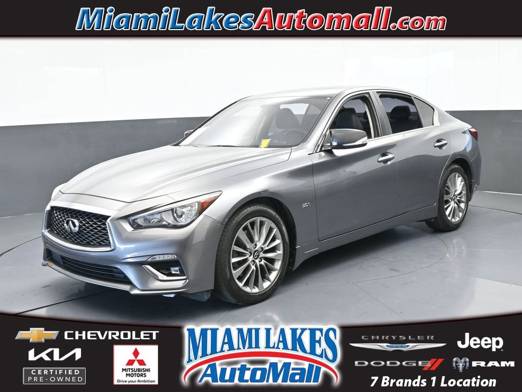 Used 2019 INFINITI Q50 Luxe
