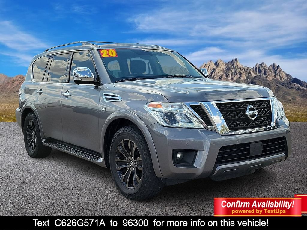 Used 2020 Nissan Armada Platinum AWD/4WD video 1