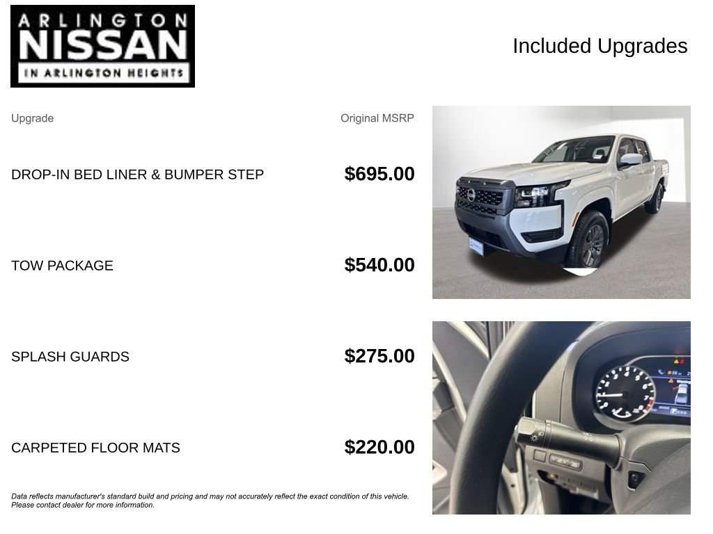 New 2026 Nissan Frontier SV w/ Tow Package image 4