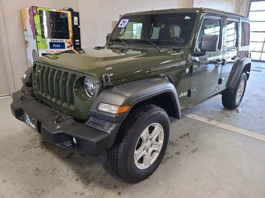Used 2021 Jeep Wrangler Unlimited Sport S image 2