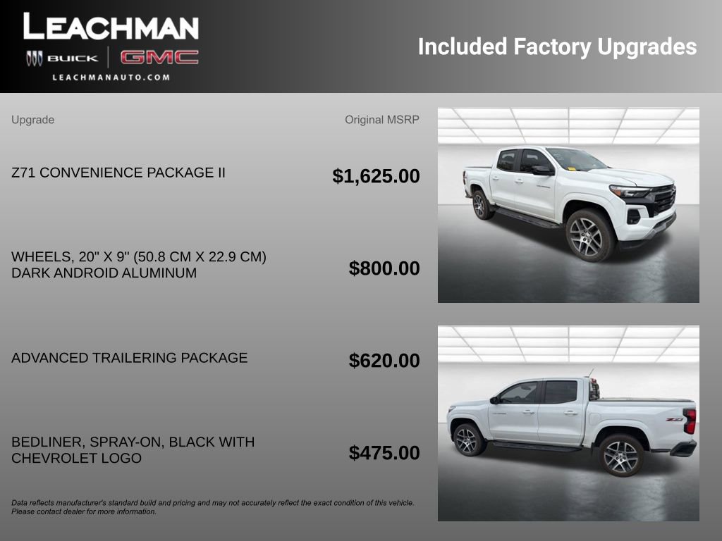 Certified 2023 Chevrolet Colorado Z71 w/ Z71 Convenience Package 2 image 10