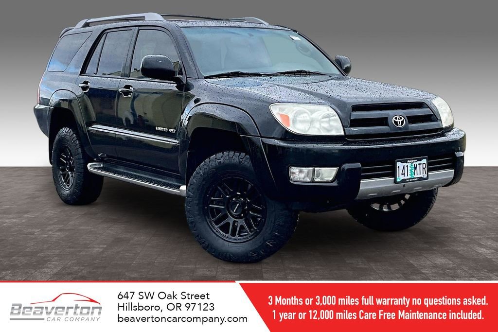 Used 2003 Toyota 4Runner Limited AWD/4WD image 1
