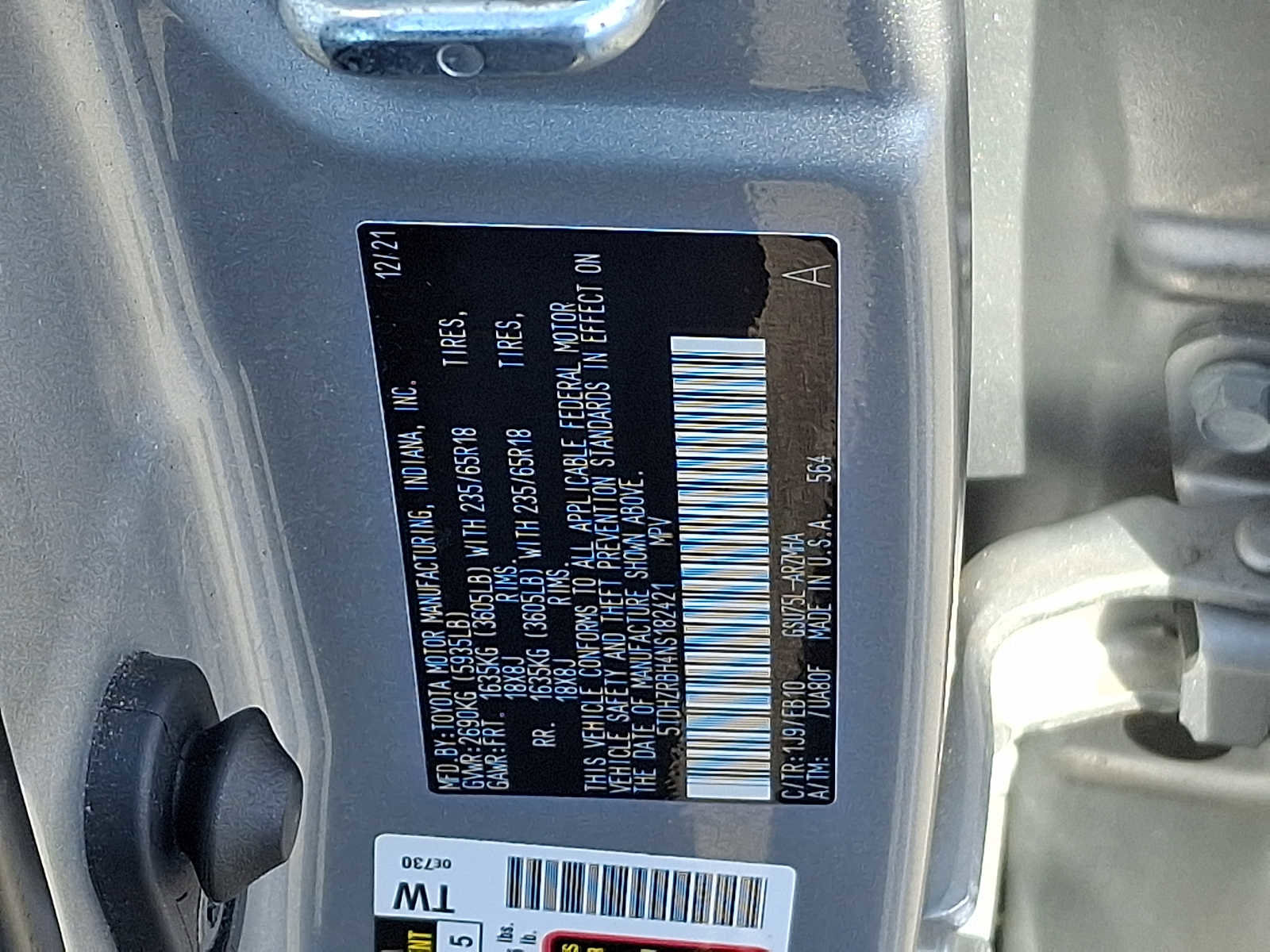 Certified 2022 Toyota Highlander XLE image 32