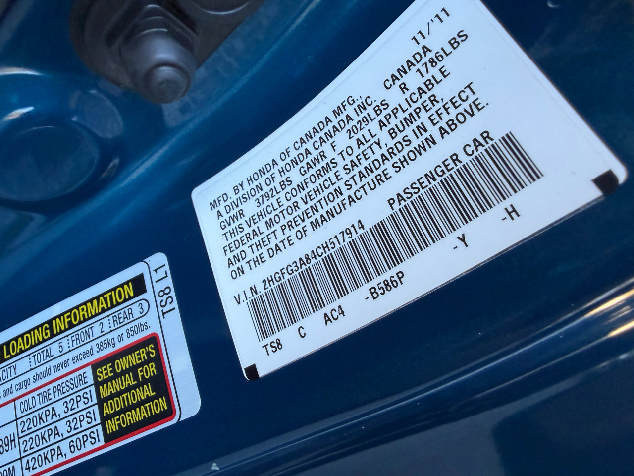 Used 2012 Honda Civic EX image 10