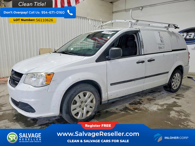 Used 2014 RAM C/V Tradesman w/ UConnect Hands-Free Group