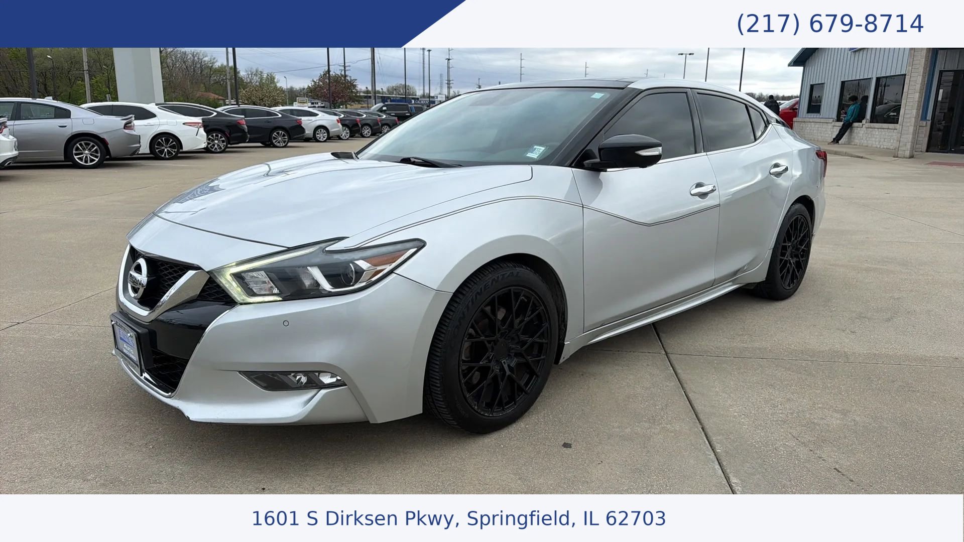 Used 2018 Nissan Maxima Platinum image 1