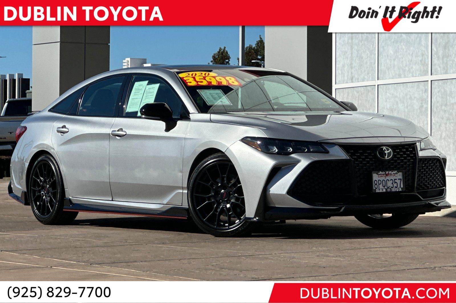 Certified 2020 Toyota Avalon TRD
