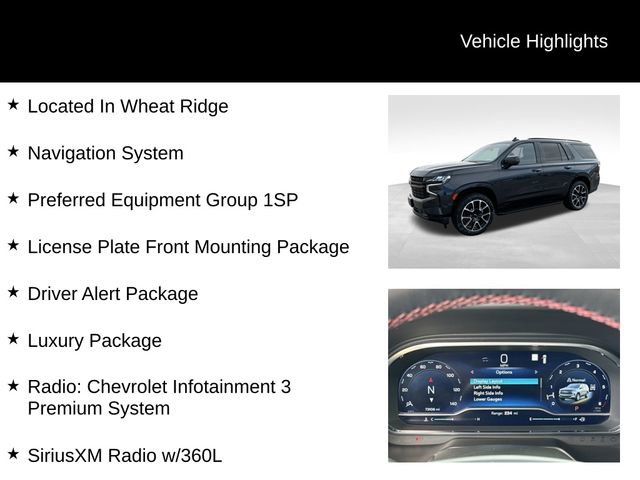 Certified 2023 Chevrolet Tahoe RST w/ Luxury Package image 7
