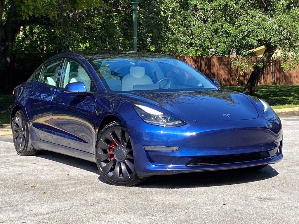 Used 2021 Tesla Model 3 Performance AWD/4WD image 4