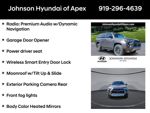 Used 2020 Toyota 4Runner TRD Off-Road Premium w/ Moonroof Package image 12