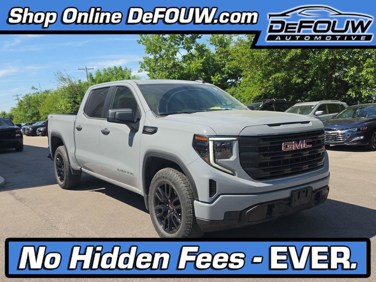 Used 2024 GMC Sierra 1500 Pro w/ Graphite Edition AWD/4WD image 1