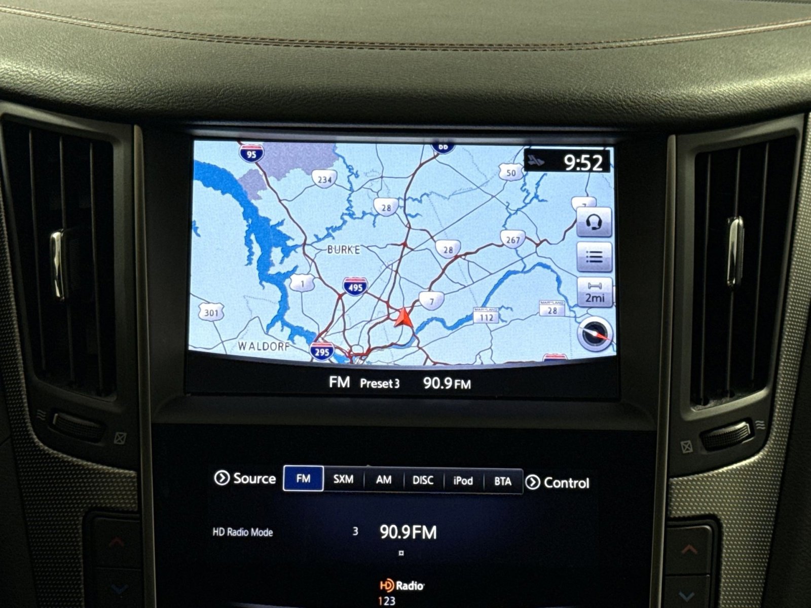 Used 2018 INFINITI Q50 Red Sport 400 w/ Sensory Package (Sport) AWD/4WD image 20