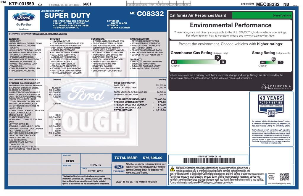 Used 2021 Ford F250 Lariat AWD/4WD image 3
