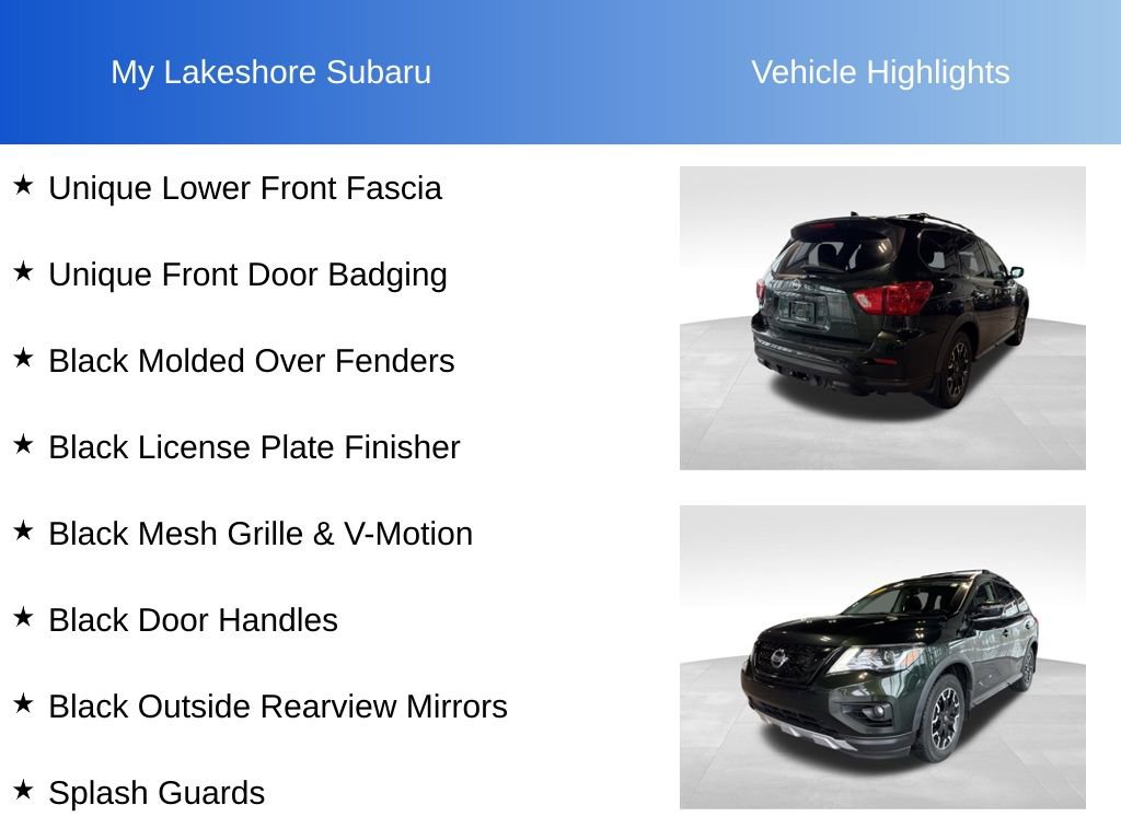 Used 2019 Nissan Pathfinder SV w/ Rock Creek Edition image 13