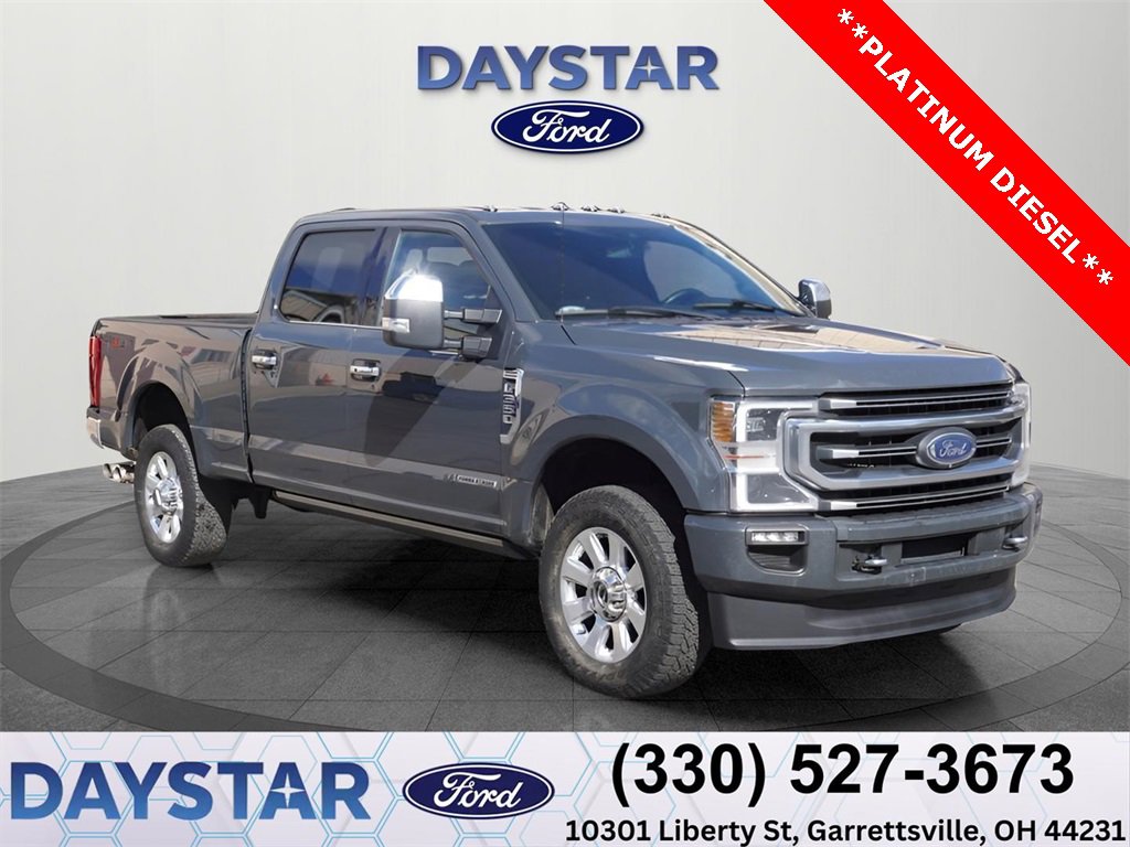 Used 2021 Ford F350 Platinum w/ Snow Plow Prep Package