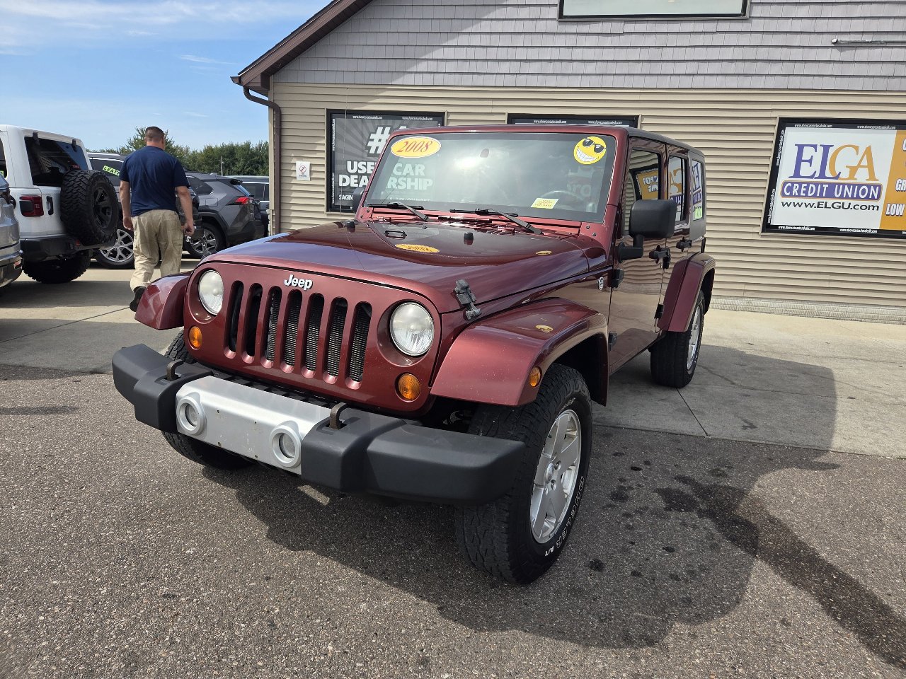 Used 2008 Jeep Wrangler Unlimited Sahara image 1