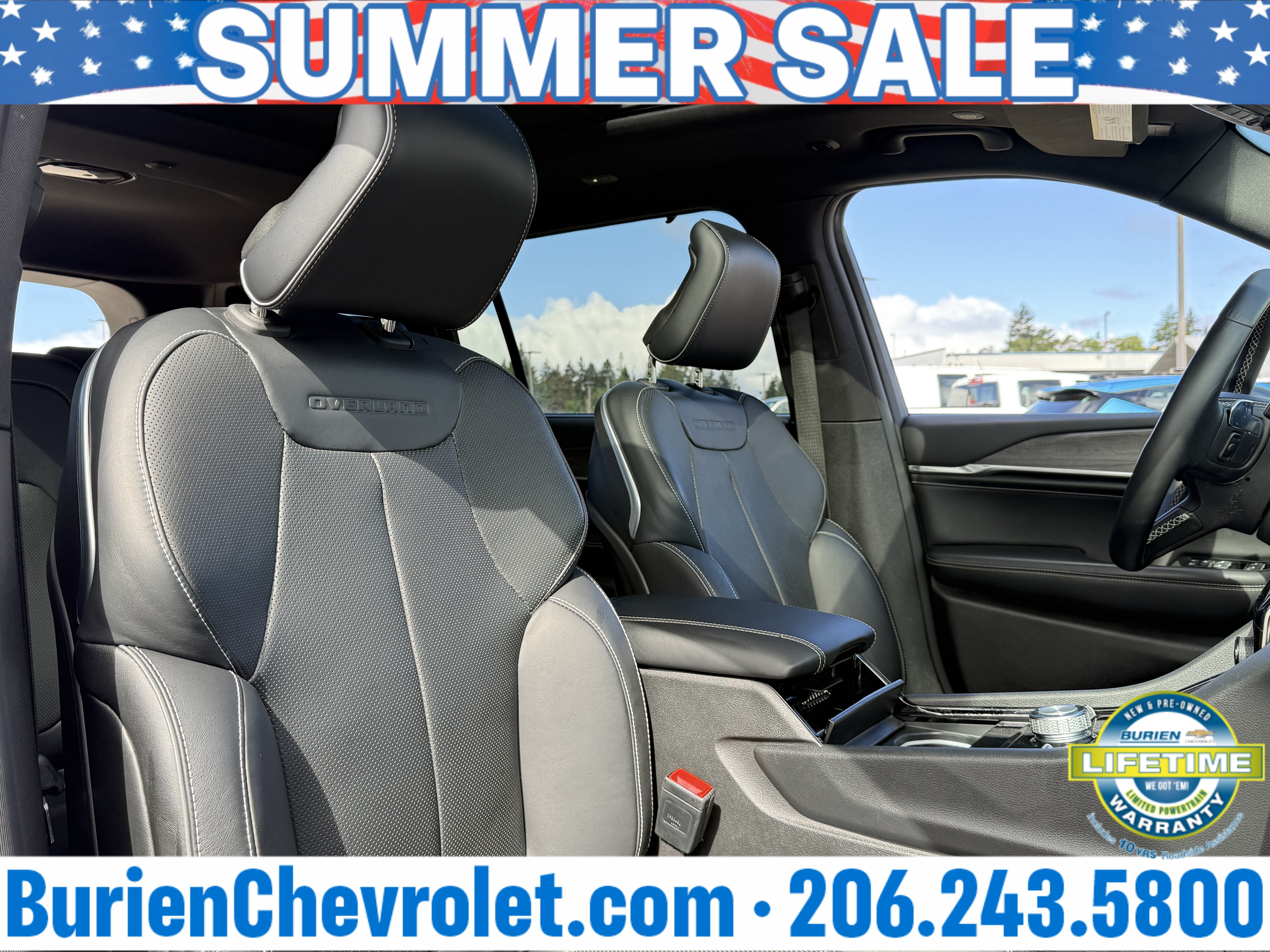 Used 2024 Jeep Grand Cherokee L Overland w/ Advanced Protech Group III AWD/4WD image 21