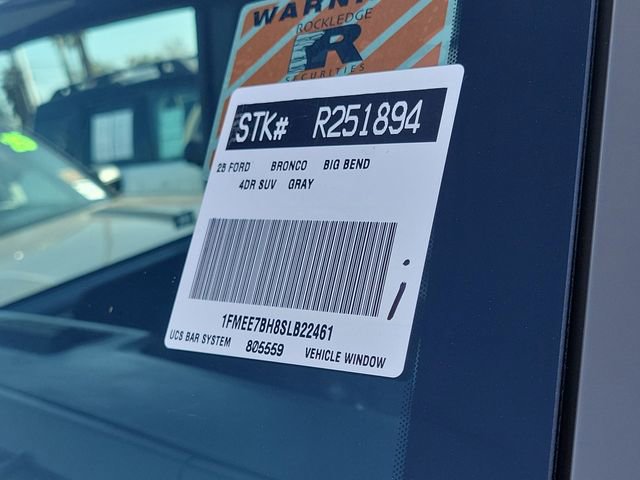 Used 2025 Ford Bronco Big Bend w/ Black Diamond Package image 30