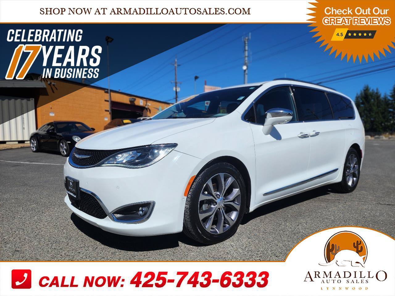 Used 2018 Chrysler Pacifica Limited w/ Advanced Safetytec Group FWD image 1