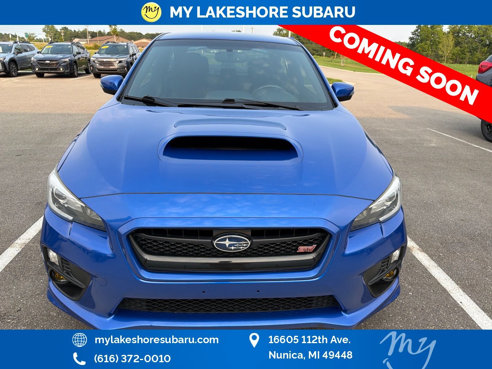 Used 2015 Subaru WRX STI Launch Edition w/ Popular Package #1 AWD/4WD image 2