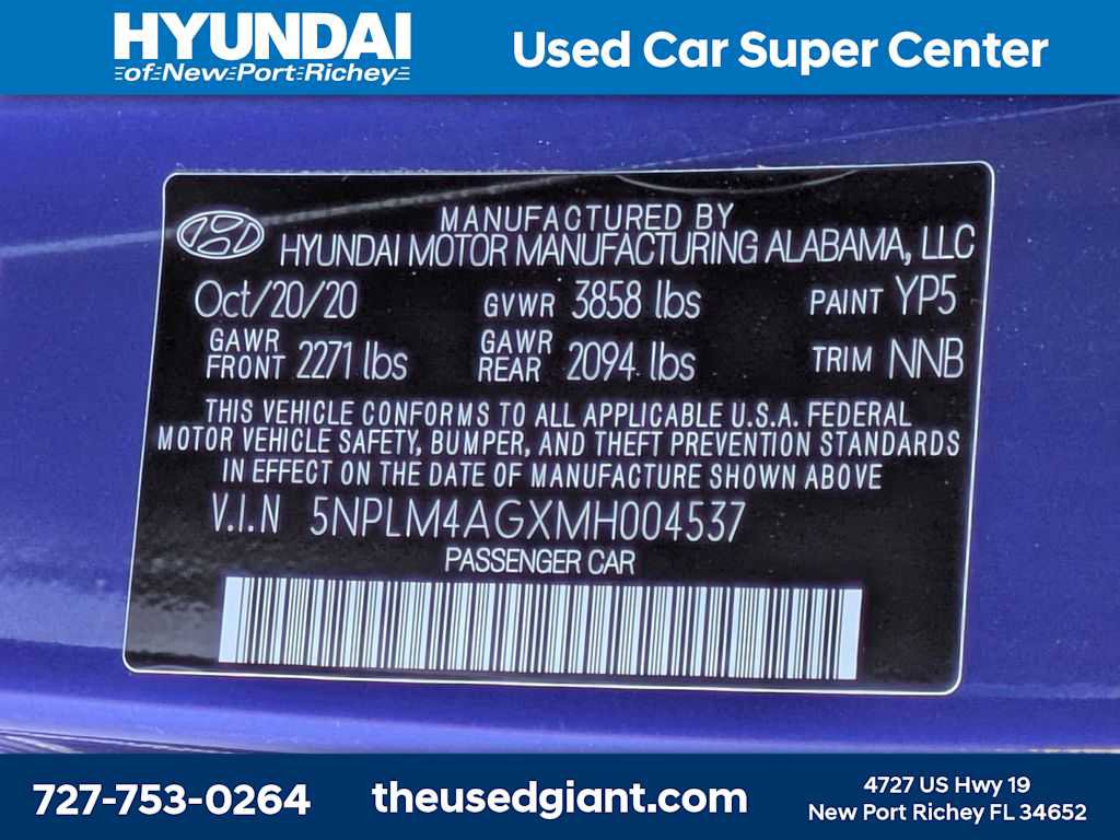 Used 2021 Hyundai Elantra SEL FWD image 31