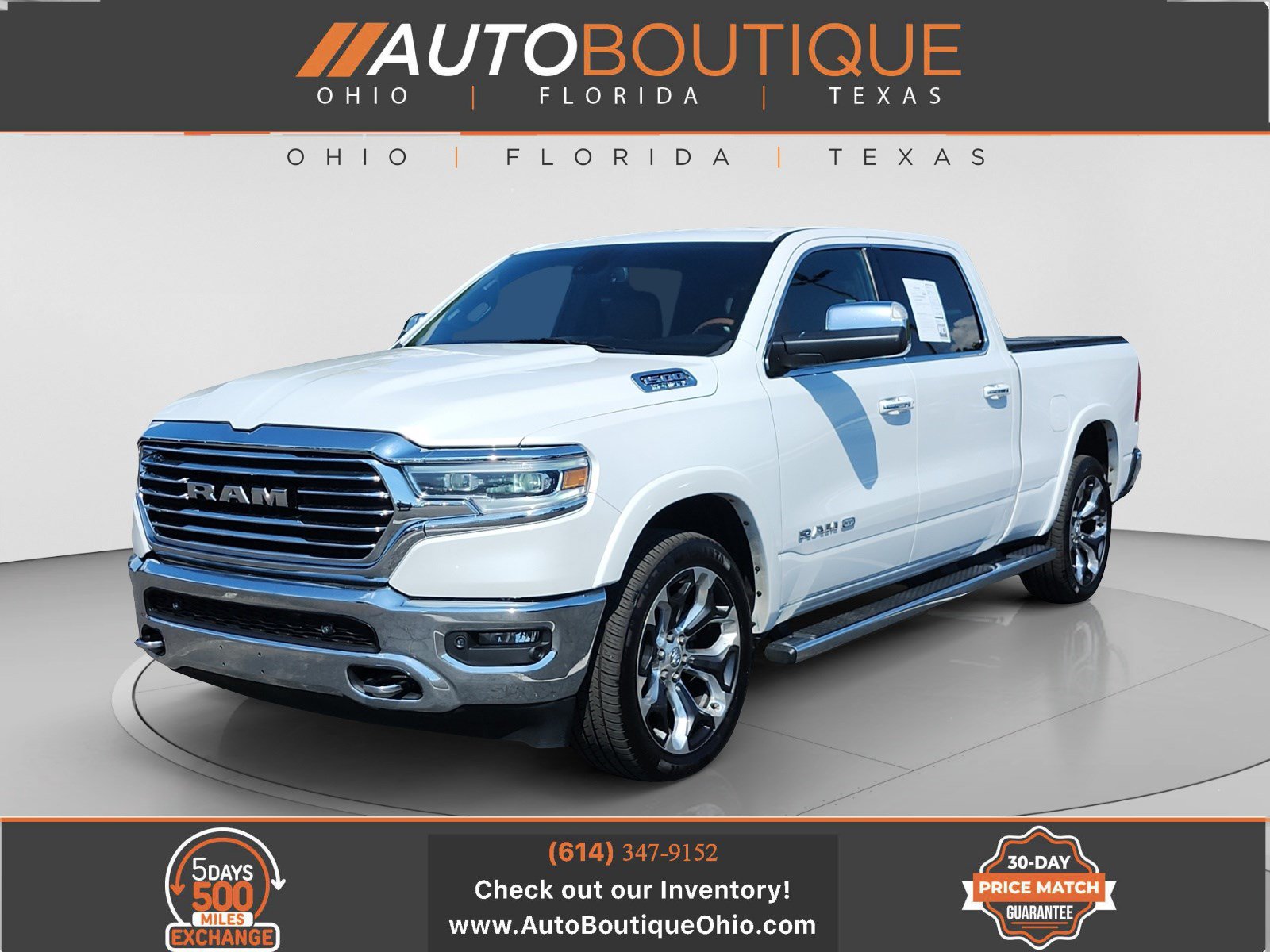 Used 2019 RAM 1500 Laramie Longhorn w/ Trailer Tow Group