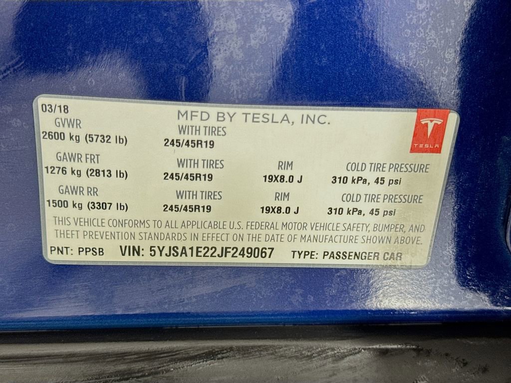 Used 2018 Tesla Model S 75D image 49
