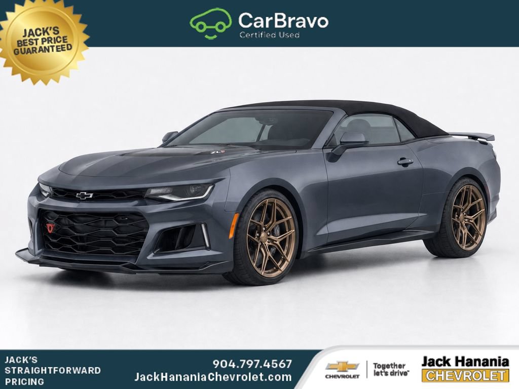 Used 2022 Chevrolet Camaro ZL1 w/ LPO, ZL1 Protection Package RWD image 2