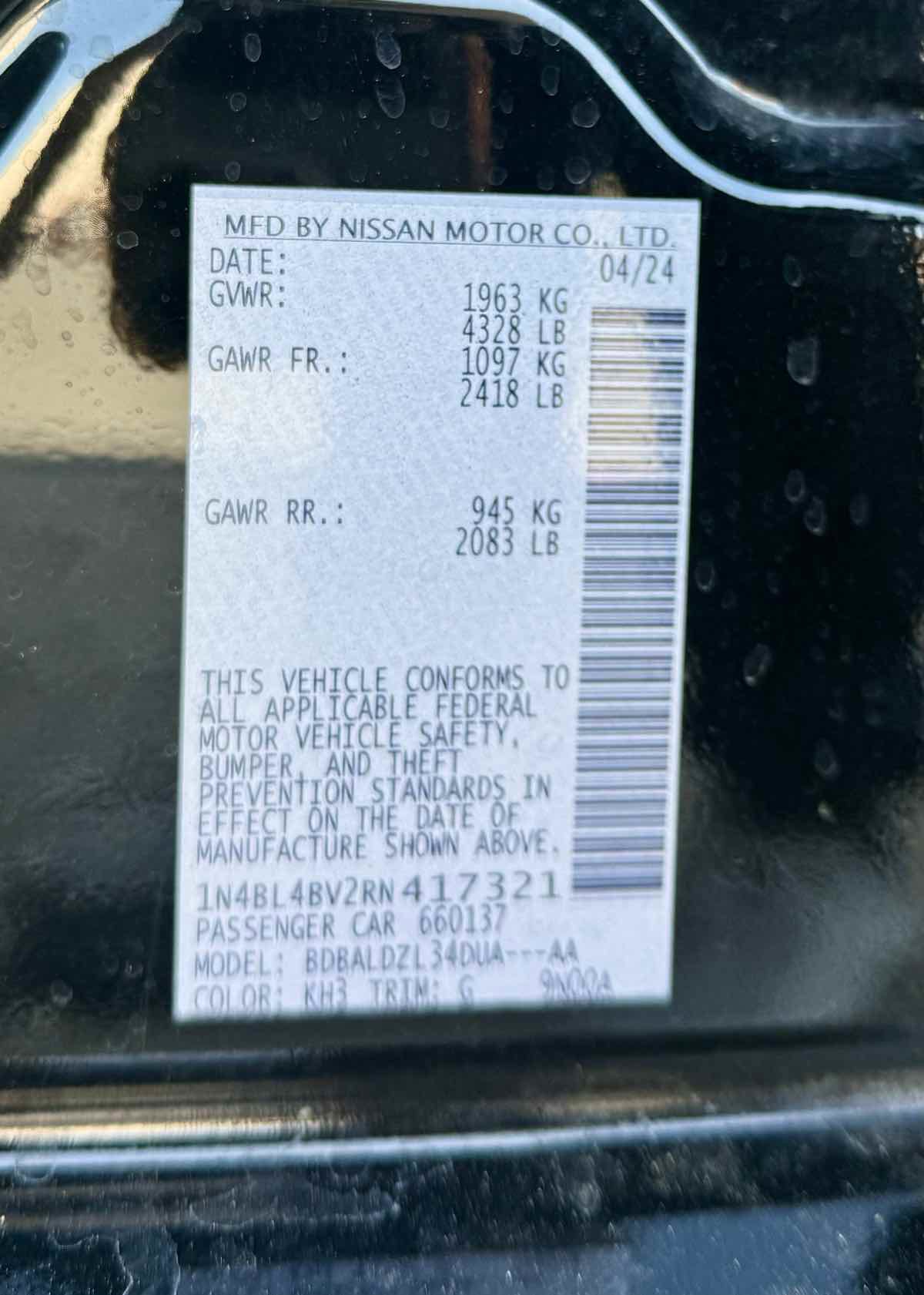 Used 2024 Nissan Altima 2.5 S image 21