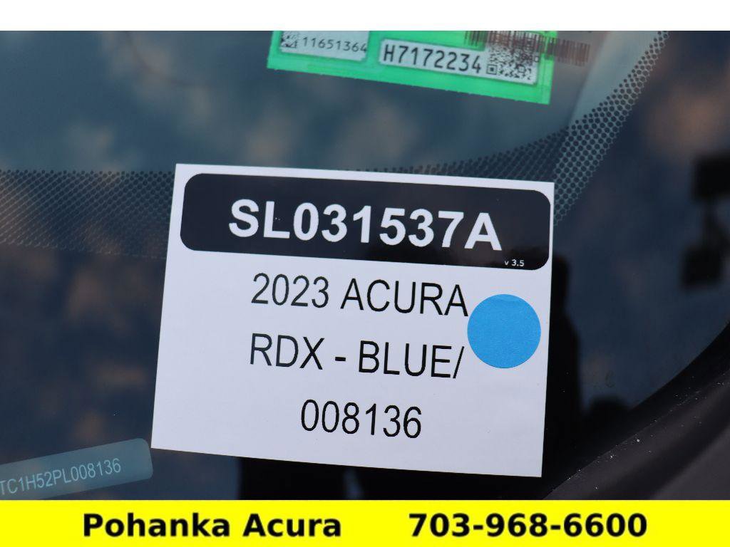 Certified 2023 Acura RDX FWD w/ Technology Package image 38