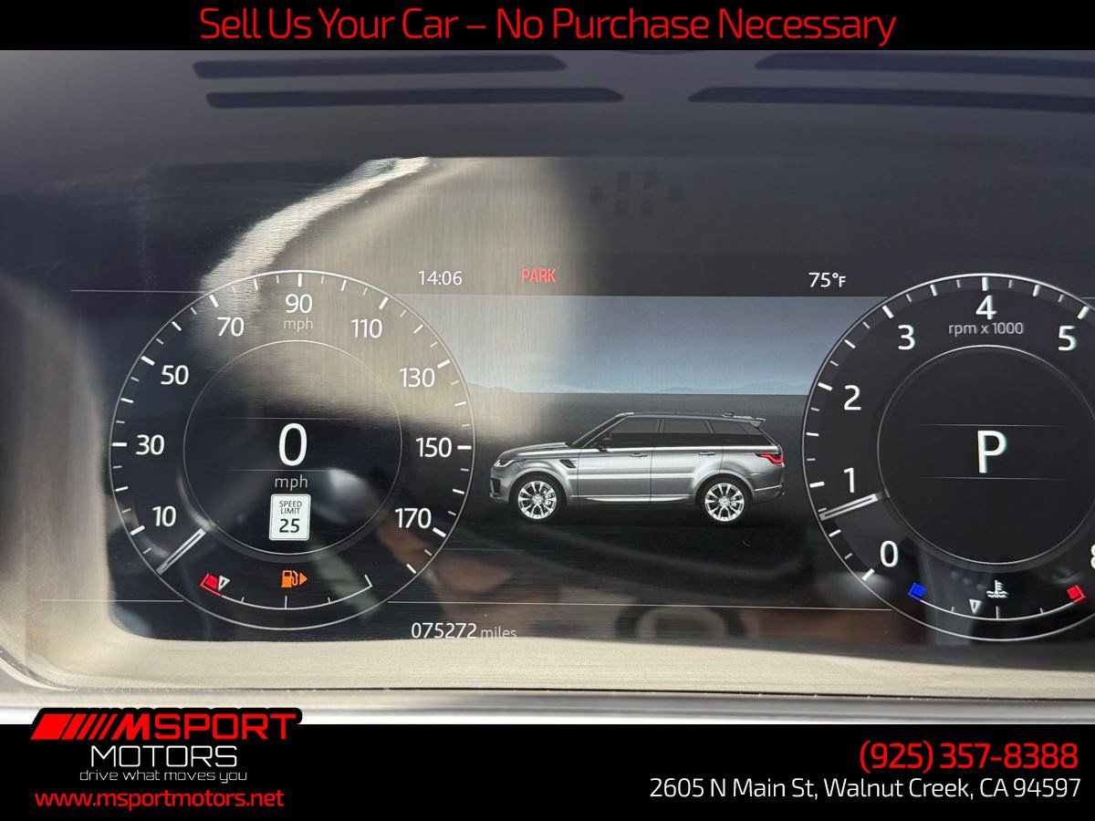 Used 2019 Land Rover Range Rover Sport Supercharged AWD/4WD image 20